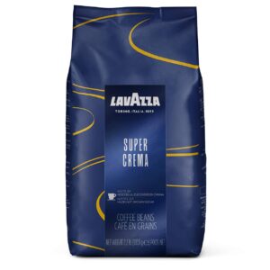 Lavazza Super Crema best cheap whole bean coffee Blend