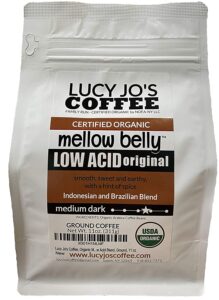 Lucy Jo's Organic Mellow Belly Low Acid Coffee