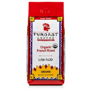 Puroast Low Acid Coffee Organic French Roast