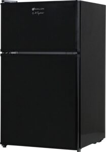 Refrigerator A1-31CFDDBLK Avalon By Keyton And Freezer With Double Doors