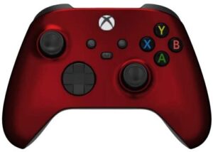 Xbox One Modded Controller Black and Red